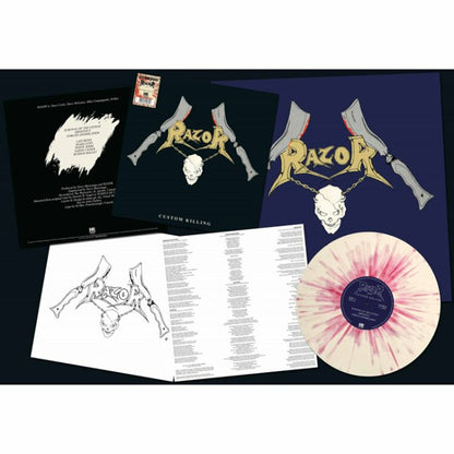 Razor LP - Custom Killing (Splatter Vinyl) | Buy Now For 68.99