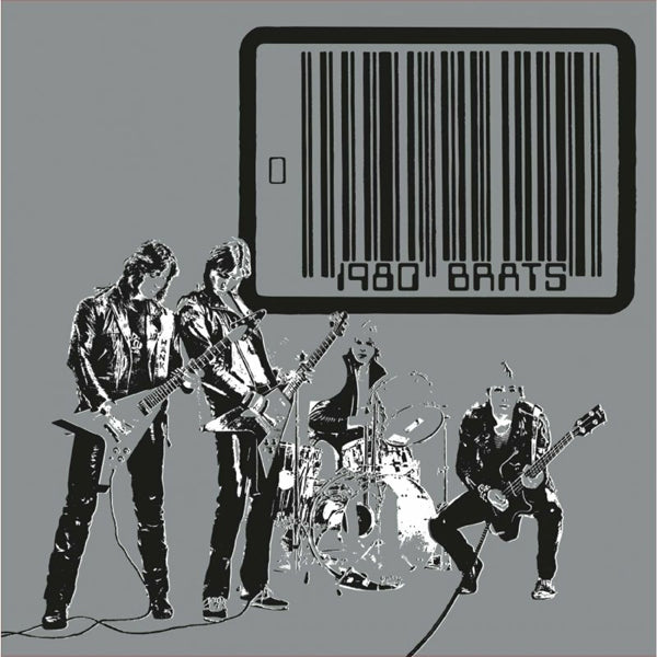 Brats LP - 1980 (Black/ Silver Bi-Color Split Vinyl) | Buy Now For 74.99