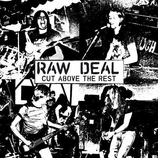Raw Deal LP - Cut Above The Rest (Clear Vinyl) | Buy Now For 50.99