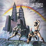 Manilla Road LP - Spiral Castle (Transparent Electric Blue / White Splatter Vinyl) | Buy Now For 64.99
