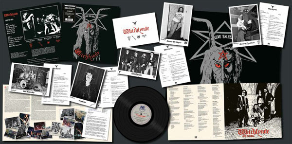 Witchfynde LP - Give 'Em Hell | Buy Now For 83.99