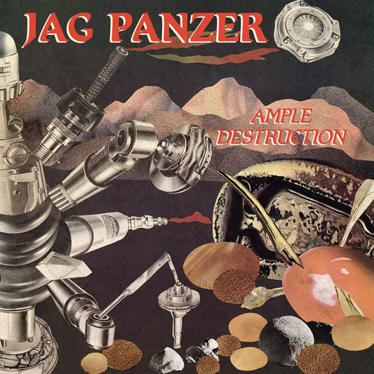 Jag Panzer LP - Ample Destruction (Clear/Brown Vinyl) | Buy Now For 68.99