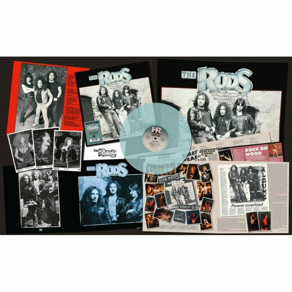  The Rods LP - The Rods (Blue Vinyl) | Buy Now For 74.99