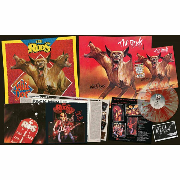  The Rods LP - Wild Dogs (Fire Splatter Vinyl) | Buy Now For 74.99