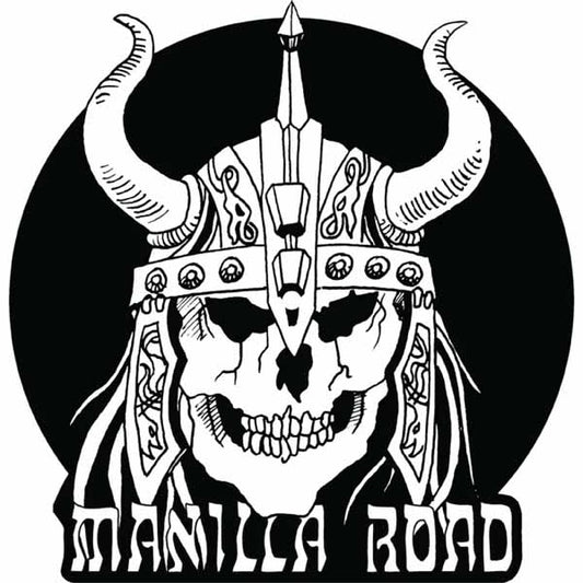 Manilla Road LP - Crystal Logic/ Flaming Metal Systems (Shape Vinyl) | Buy Now For 64.99