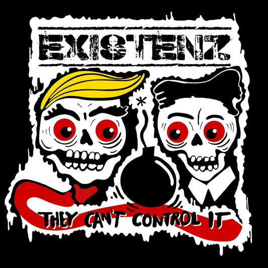 Existenz / The Nilz LP - They Can’T Control It (Orange Vinyl) | Buy Now For 40.99