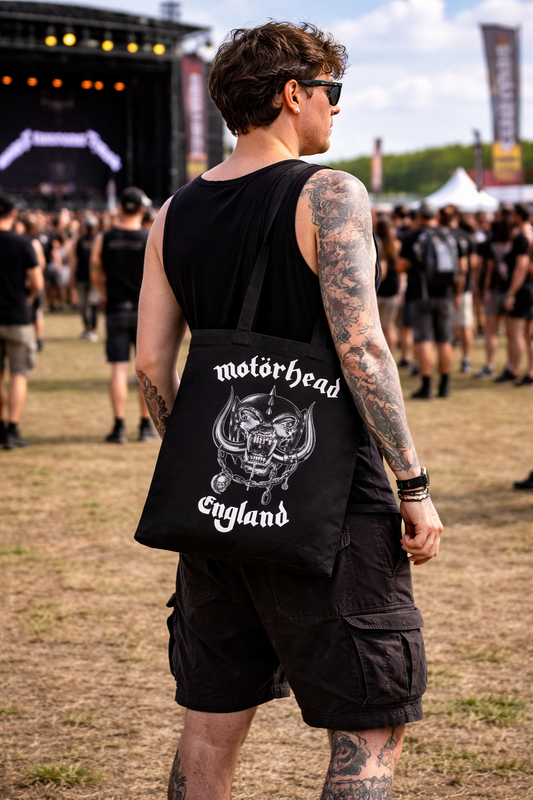 Rocksax Motorhead Tote Bag - England