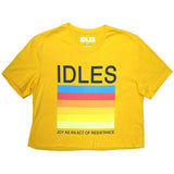 Idles Women's Crop Top - Resistance | Buy Now For 24.99