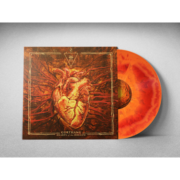 Gurthang LP - Hearts Of The Hollow (Transparent Red/Orange Multi-Colour Splatter Vinyl) | Buy Now For 50.99