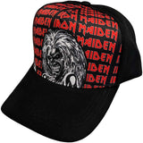 Iron Maiden  Baseball Caps - Eddie Logo Repeat