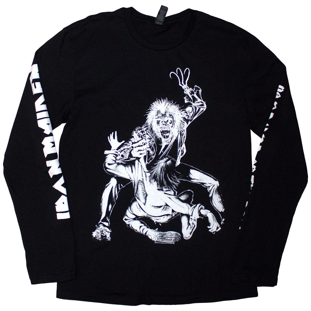 Iron Maiden Long Sleeve T Shirt - No Prayer Claw Isolated | Buy Now For 39.99
