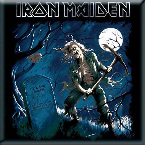 Iron Maiden Fridge Magnets - Circle Logo | Buy Now For 9.99