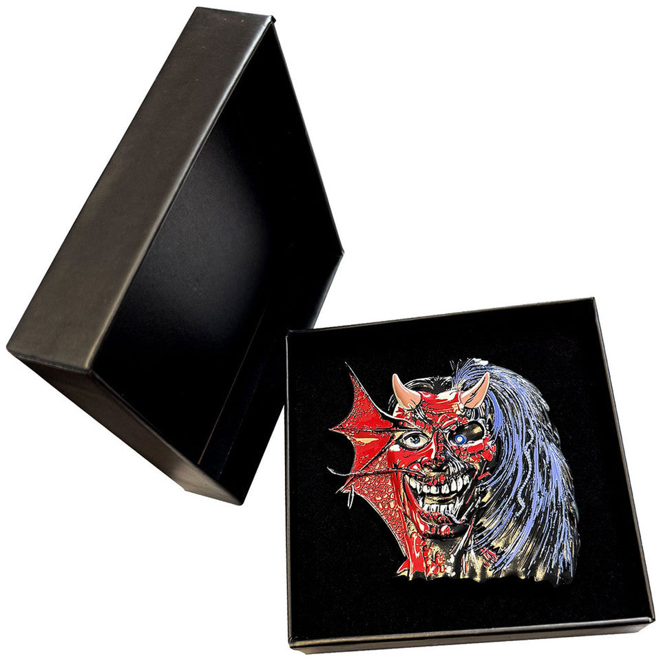 Iron Maiden Pin Badge - Circle Logo