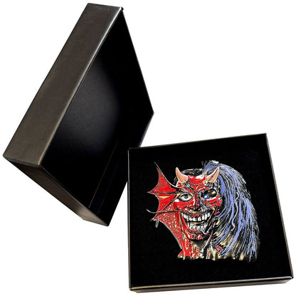 Iron Maiden Pin Badge - Circle Logo