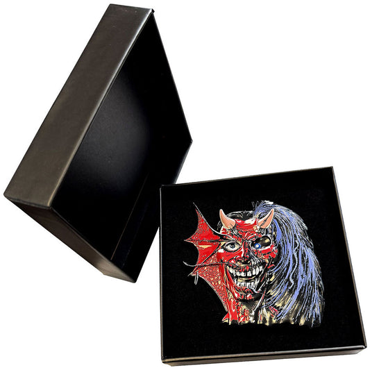 Iron Maiden Pin Badge - Circle Logo