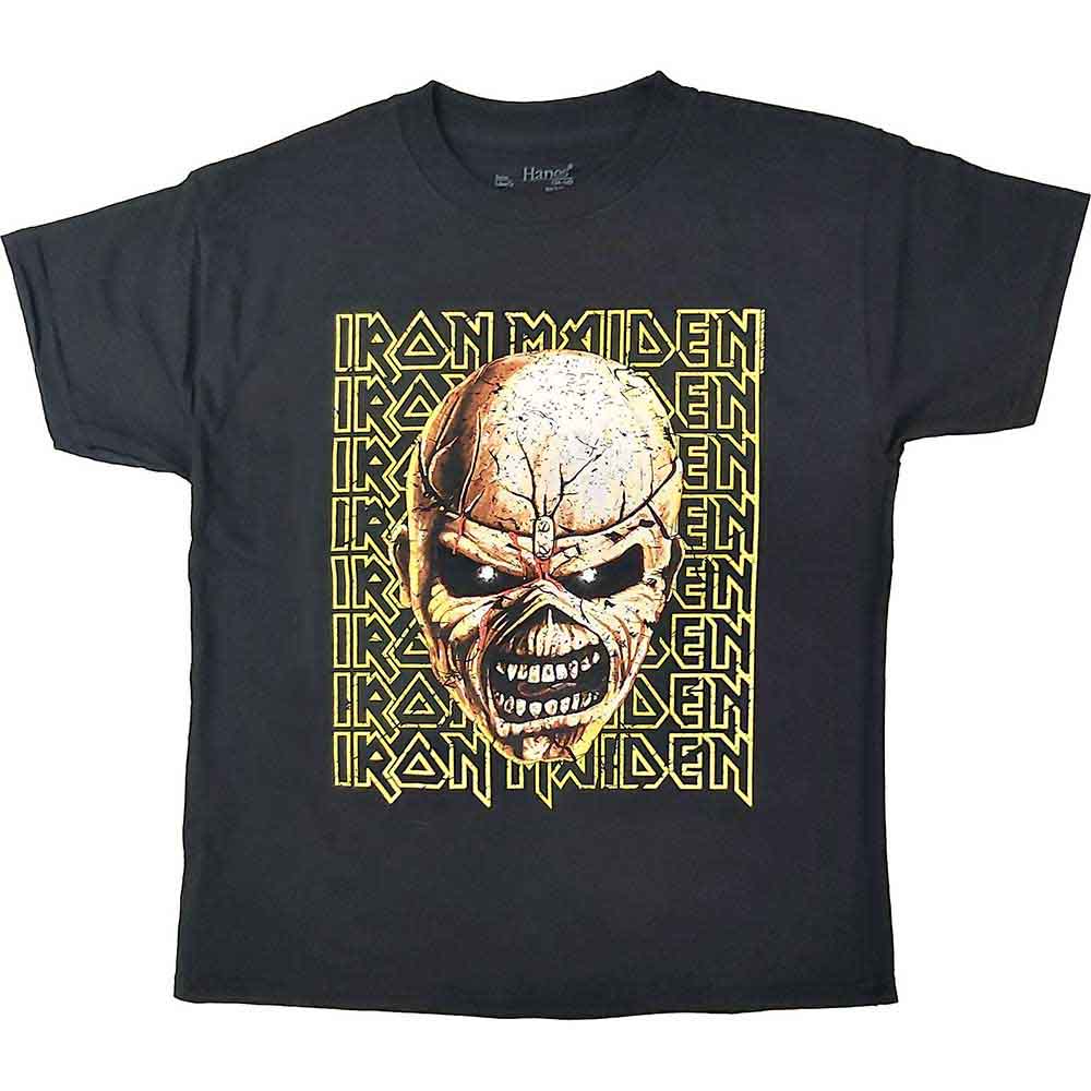 Iron Maiden Children's T Shirt - Big Trooper Head