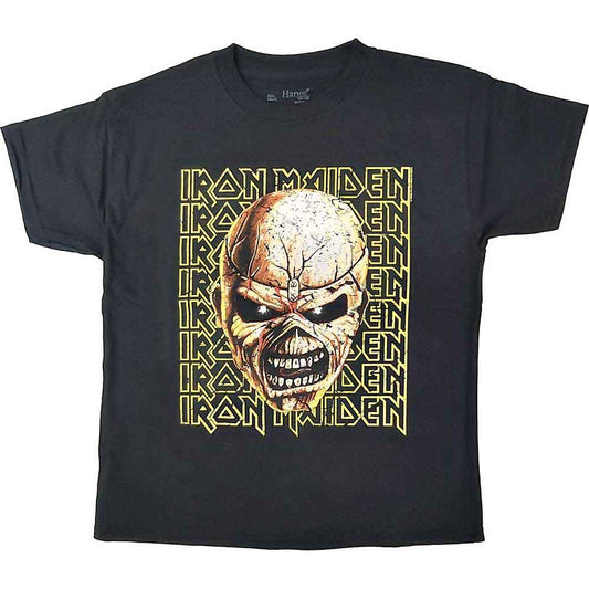 Iron Maiden Children's T Shirt - Big Trooper Head