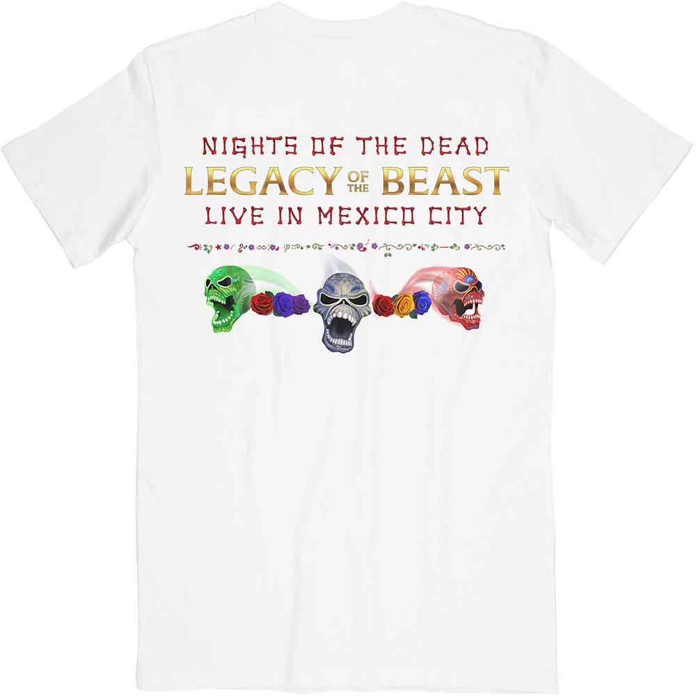 Iron Maiden T Shirt - LOTB Live In Mexico City