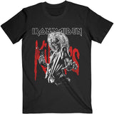 Iron Maiden T Shirt - Killers Eddie Lrg Graphic Distress
