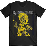 Iron Maiden T Shirt - Yellow Flyer