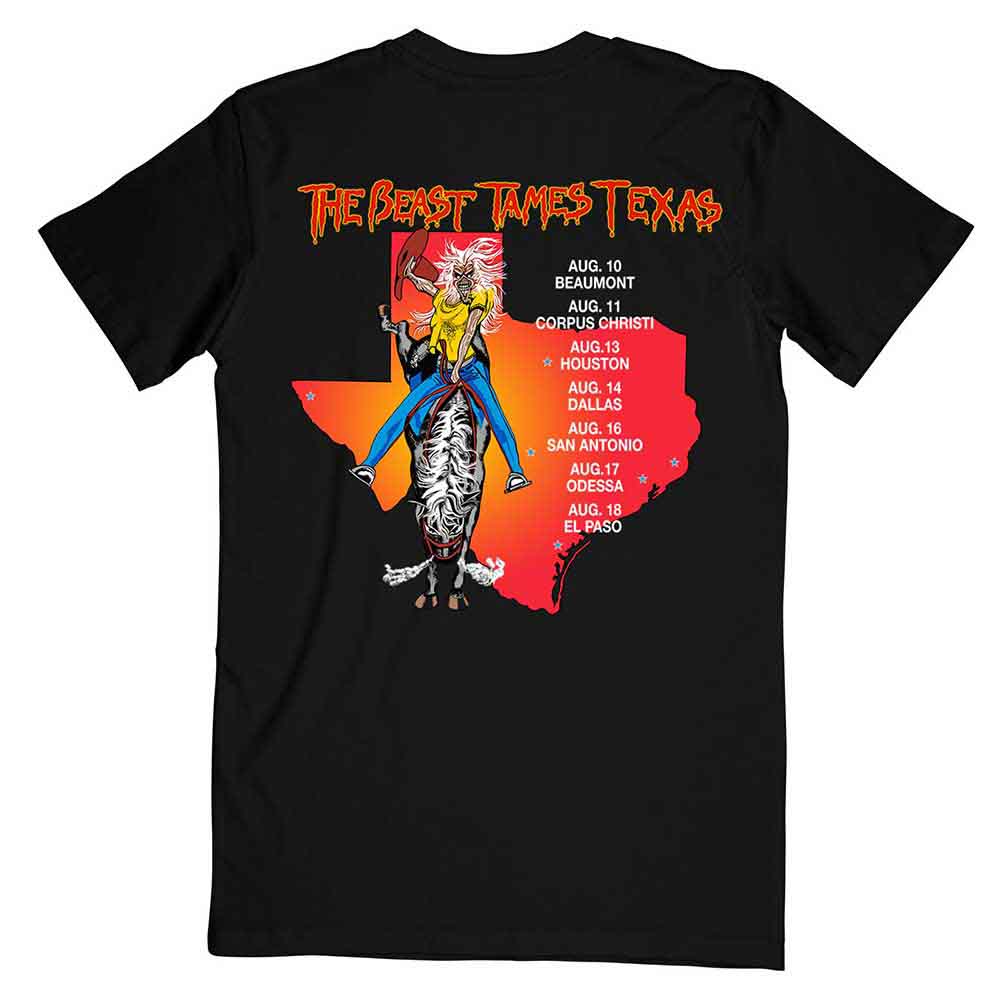 Iron Maiden T Shirt - The Beast Tames Texas