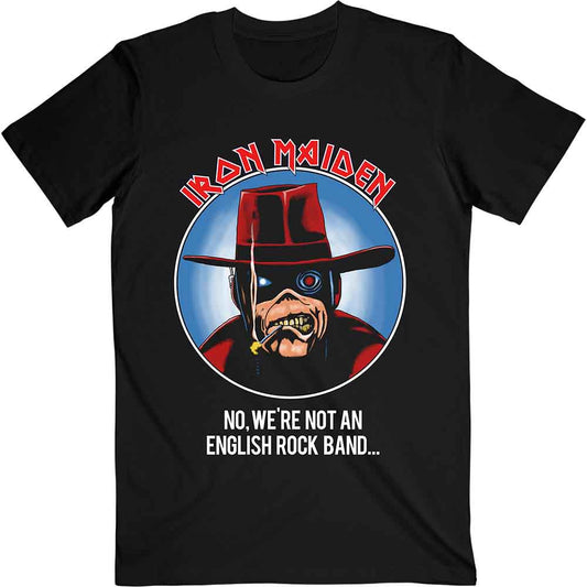 Iron Maiden T Shirt - Not An English Rock Band