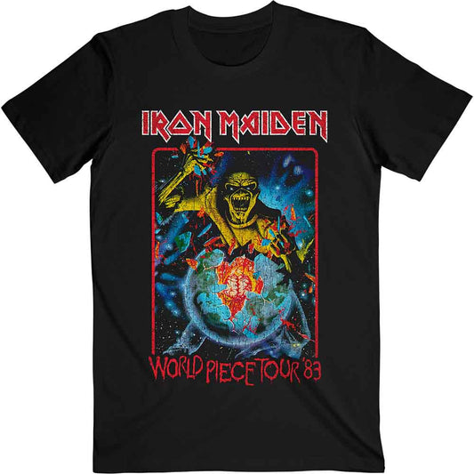 Iron Maiden T Shirt - World Piece Tour '83 V1