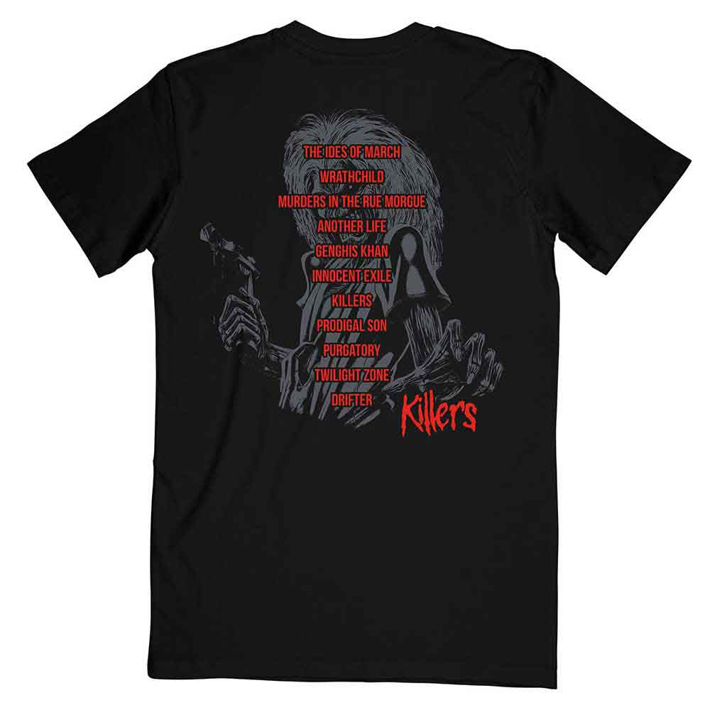 Iron Maiden T Shirt - Killers V2 Album Tracklist
