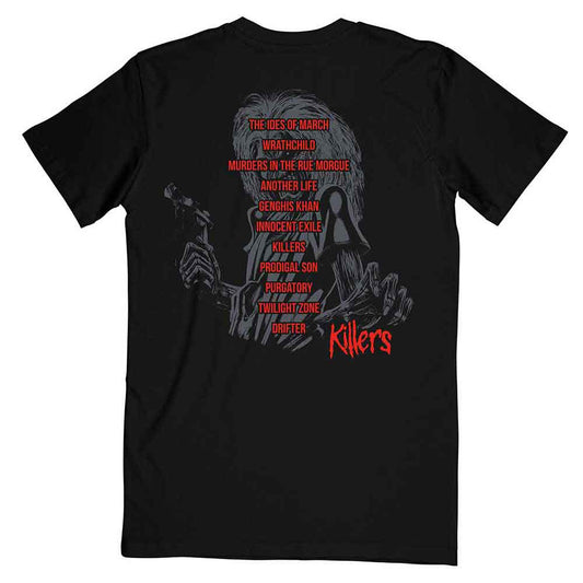 Iron Maiden T Shirt - Killers V2 Album Tracklist