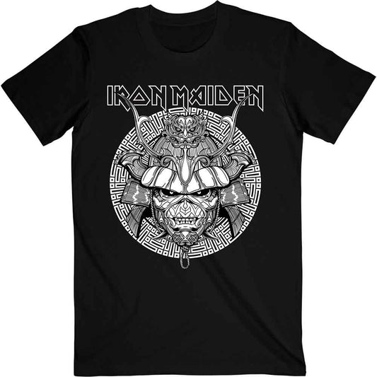 Iron Maiden T Shirt - Samurai Graphic White