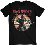 Iron Maiden T Shirt - Eddie Warrior Circle