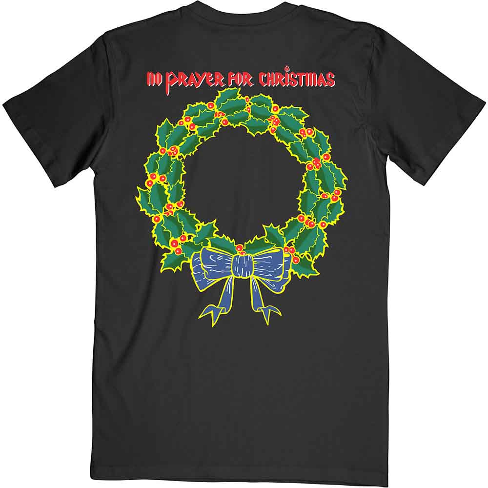 Iron Maiden T Shirt - No Prayer For Christmas