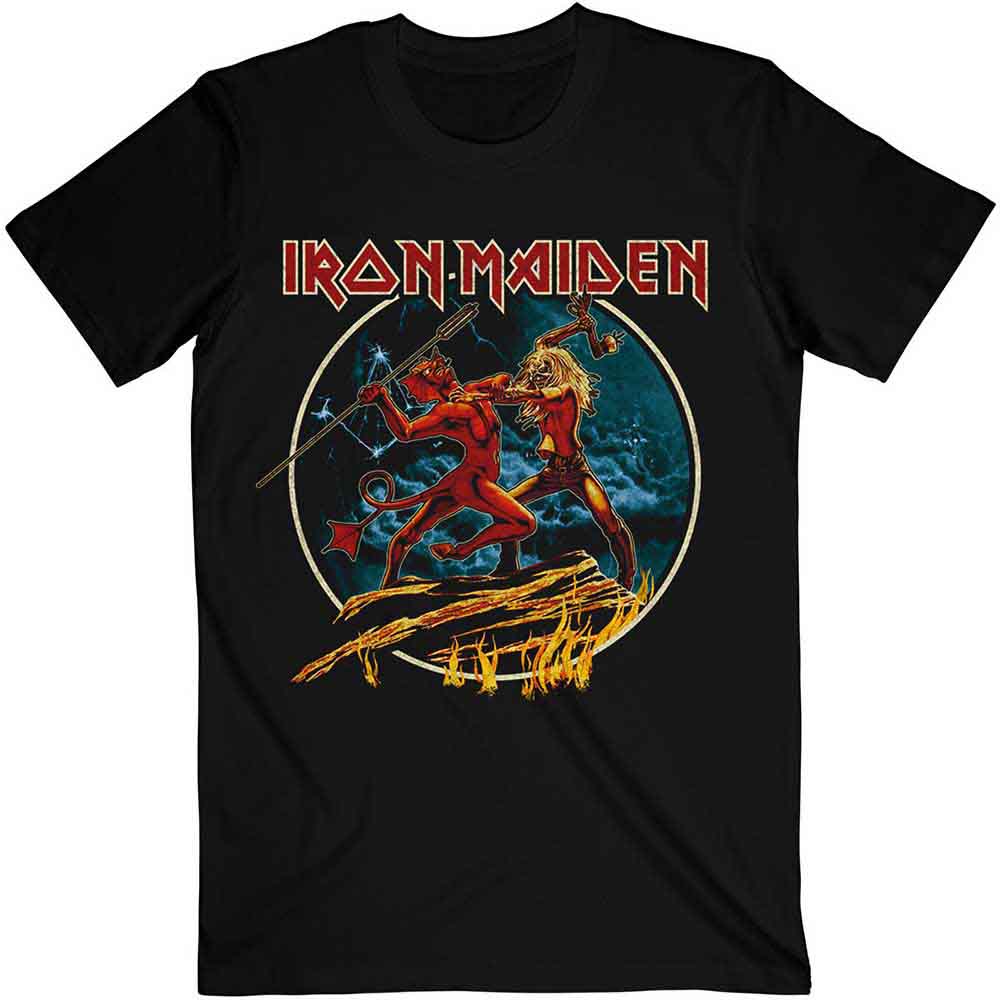 Iron Maiden T Shirt - NOTB Run To The Hills Circular