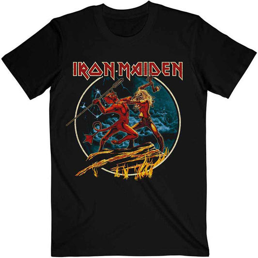 Iron Maiden T Shirt - NOTB Run To The Hills Circular