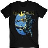 Iron Maiden T Shirt - FOTD Oval Eddie Moon