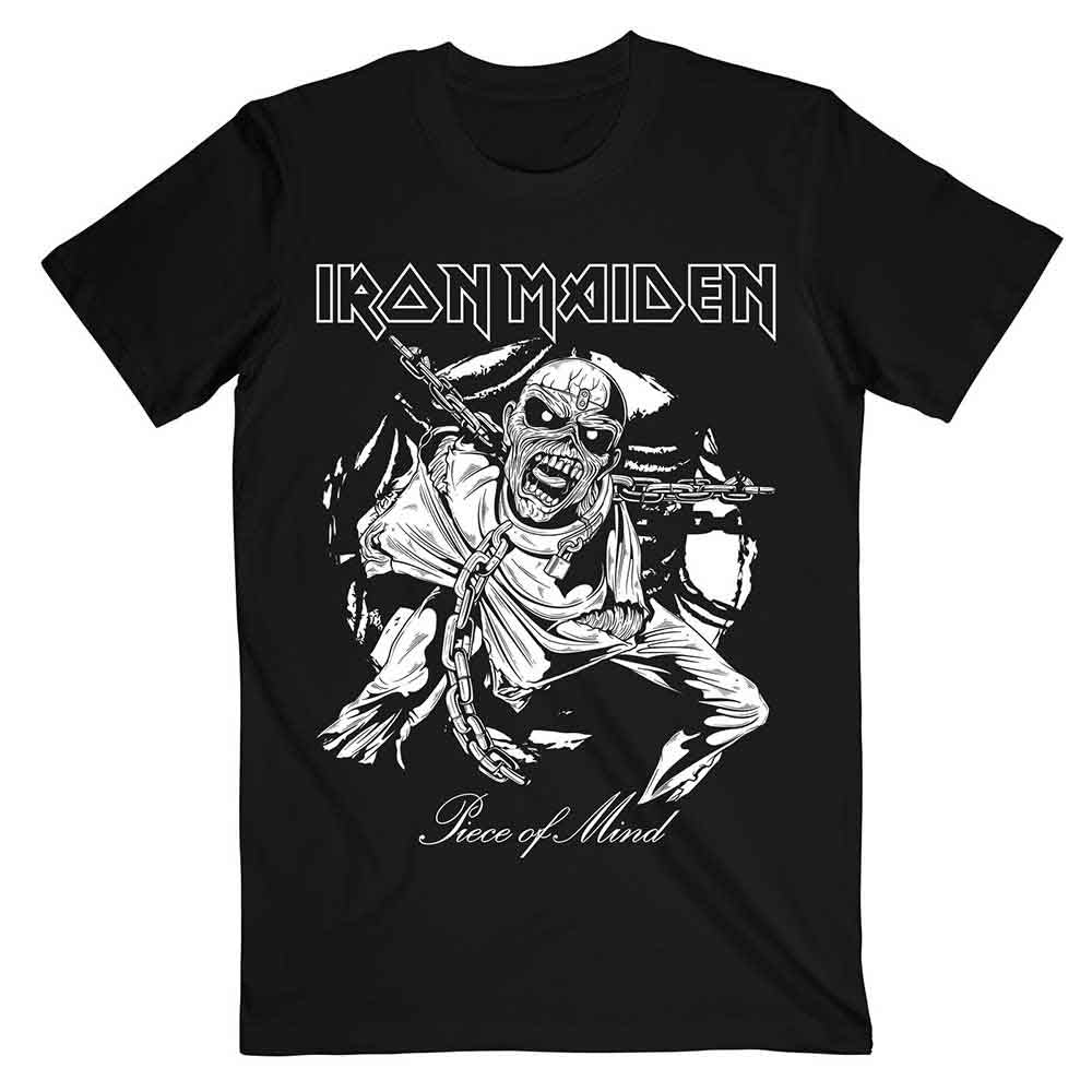Iron Maiden T Shirt - POM Mono Eddie