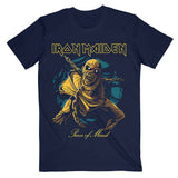 Iron Maiden T Shirt - POM Gold Eddie