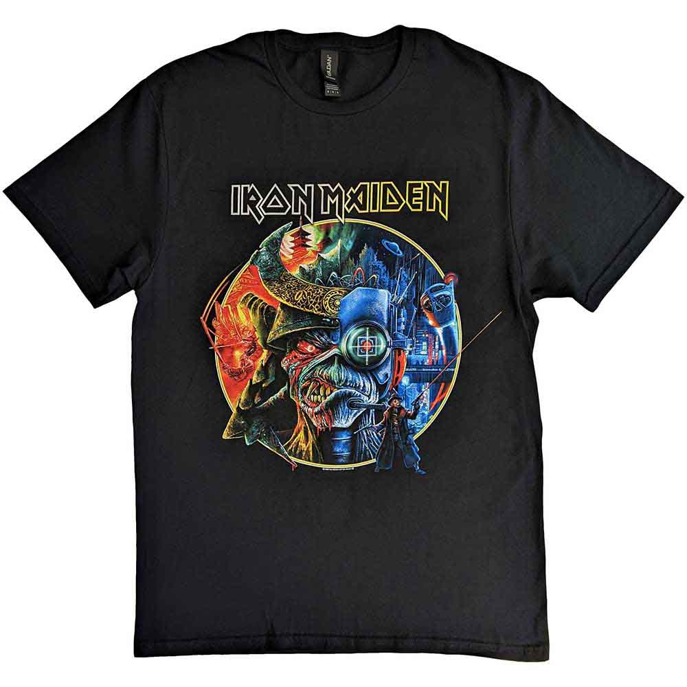 Iron Maiden T Shirt - The Future Past Tour '23 Circle Art