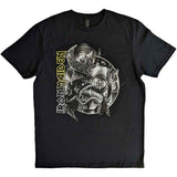 Iron Maiden T Shirt - The Future Past Tour '23 Greyscale