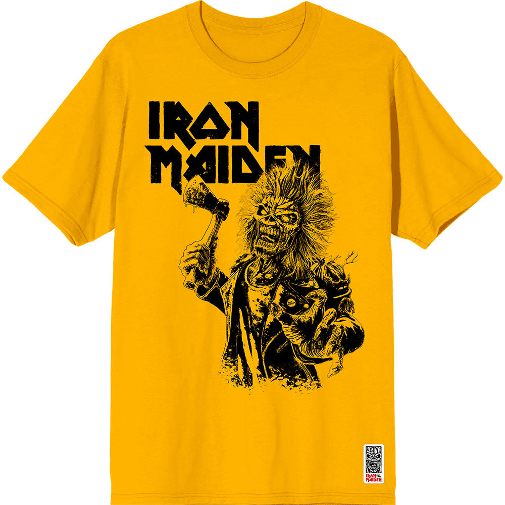 Iron Maiden T Shirt - Est. 1975 Eddie Axe Graphic | Buy Now For 24.99