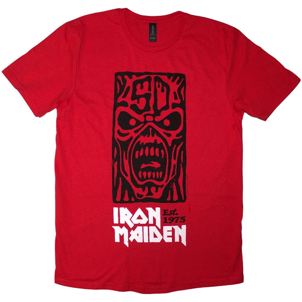 Iron Maiden T Shirt - Est. 1975 Stamp Logo Black | Buy Now For 24.99