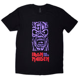 Iron Maiden T Shirt - Est. 1975 Stamp Logo Purple | Buy Now For 24.99