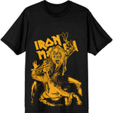 Iron Maiden T Shirt - No Prayer Claw Jumbo Yellow | Buy Now For 24.99
