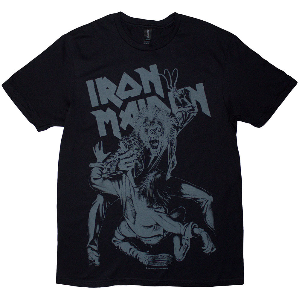 Iron Maiden T Shirt - No Prayer Claw Jumbo Grey | Buy Now For 24.99