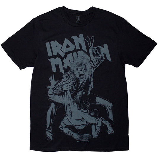 Iron Maiden T Shirt - No Prayer Claw Jumbo Grey | Buy Now For 24.99