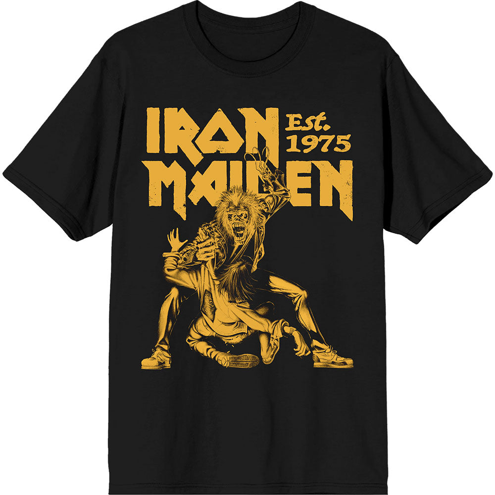 Iron Maiden T Shirt - Est. 1975 Claw Yellow Graphic | Buy Now For 24.99