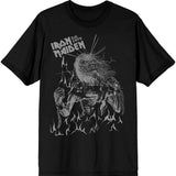Iron Maiden T Shirt - Est. 1975 Life After Death Flames | Buy Now For 24.99