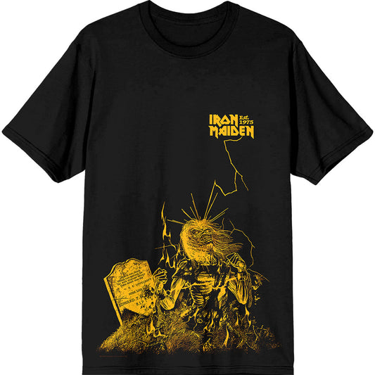 Iron Maiden T Shirt - Est.1975 Life After Death Lightning | Buy Now For 24.99