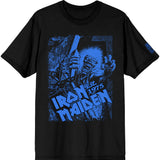 Iron Maiden T Shirt - Est. 1975 No Prayer Grave Blue | Buy Now For 24.99