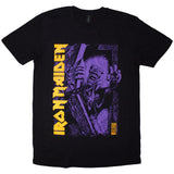 Iron Maiden T Shirt - Est. 1975 No Prayer Grave Purple | Buy Now For 24.99